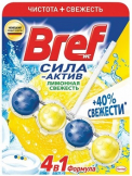 Bref (Бреф) Сила-Актив Лимонная свежесть, блок гигиенический для унитаза 1* 50г во Владивостоке по выгодным ценам