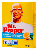 Mr.Proper (Мистер Пропер) ЛИМОН моющее средство для пола 400г 