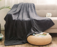 Плед ROYAL PLUSH 180*200, цвет графит во Владивостоке по выгодным ценам