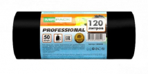 Мешки для мусора PROFESSIONAL 120л, 20мкм, ПСД  (1рулон-50шт)  во Владивостоке по выгодным ценам