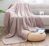 Плед ROYAL PLUSH 200*220, цвет пудра во Владивостоке по выгодным ценам