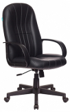 Кресло руководителя Бюрократ T-898AXSN материал обивки - чёрная экокожа