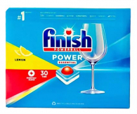 Таблетки  для ПММ Finish (Финиш) POWER ESSENTIAL Лимон 30шт во Владивостоке по выгодным ценам