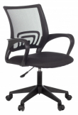 Кресло Бюрократ CH-695NLT/BLACK спинка-сетка, цвет чёрный, материал обивки сиденья-ткань, цвет чёрный