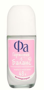 Дезодорант FA Гармония и Баланс женский 50мл, роликовый