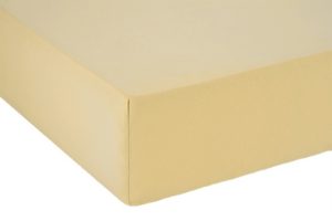 Простыня на трикотажная 200*200*20 борт , цвет бежевый