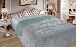 Покрывало Elite c искусственным мехом 1,5 сп 160*220 арт. М-07