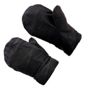 Рукавицы утепленные тк.диагональ, 2-й ватин, черный