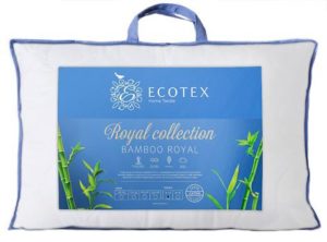 Подушка BAMBOO-ROYAL 50*70, наполнитель - микроволокно DownFill, чехол сатин-жаккард+волокно бамбука