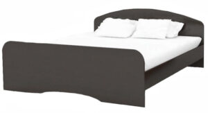 Кровать ЛДСП "Авелла" 1200*2000 с ДВП основанием, цв. Венге цаво