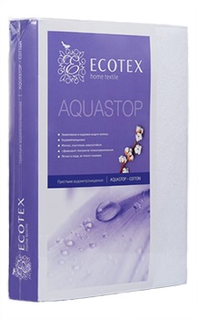 Простыня "АКВАСТОП-ХЛОПОК" водонепроницаемая с бортом на резинке  200*200*30 ВЫПИСЫВАТЬ ОТ ИП