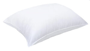 Подушка 50*70 Лебяжий Пух, наполн - иск. лебяжий пух. тик белый 100% хлопок, кант, молния