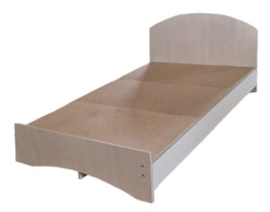 Кровать ЛДСП "Авелла" 1200*2000 с ДВП основанием, цв. Дуб атланта