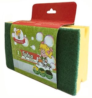 Губка универсальная Умничка для уборки помещений большая 150*90*40 1/42