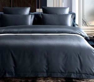 Комплект постельного белья Асабелла Евро, 100% хлопок жаккард, цвет1515-6