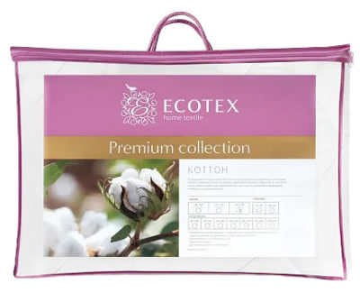 Одеяло COTTON 200*220, наполнитель волокна на основе хлопка, чехол сатин