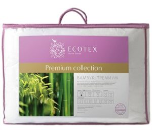 Одеяло 1,5сп 140*205 Бамбук Премиум, напол бамбук волокно, чехол перкаль (100%хлопок)