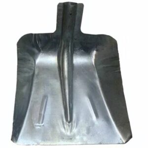 Лопата снеговая стальная 34*38 б/чер d=40 ЛС9