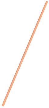 Черенок деревянный d 35мм  120см