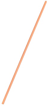 Черенок дерев. d=35мм 120см шлифован в/с ЭКСИ 1/10