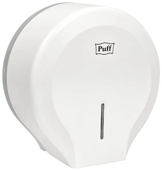 Диспенсер для туалетной бумаги Puff-7130 пластик белый