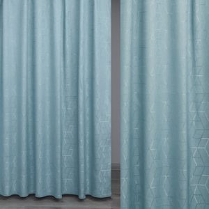 Портьера Texrepublic RS 3828-226 ширина 150см   цвет синий