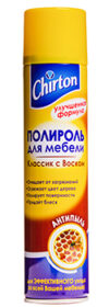 Полироль Чиртон 300мл Антипыль-Классик (с воском) М 1/24
