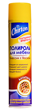 Полироль Чиртон 300мл Антипыль-Классик (с воском) М 1/24