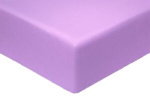 Простыня на резинке сатин Моноспейс  90*200*23 цв. Фиолетовый ВЫПИСЫВАТЬ ОТ ИП