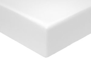 Простыня Моноспейс ЕВРО (220*240), сатин белая