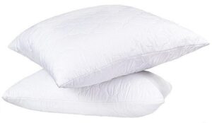 Подушка 70*70 Белая силикониз. волокно (шарики)чехол микрофибра жаккард ниточная стежка 1/5