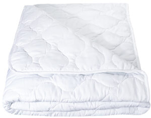 Одеяло 1,5сп 140*205 Гостиница, напол холлофайбер (пл 300гр/м2), чехол микрофибра, белый ТЕПЛОЕ 1/5