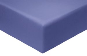 Простыня Моноспейс 200*200*23 (борт) сатин, синяя