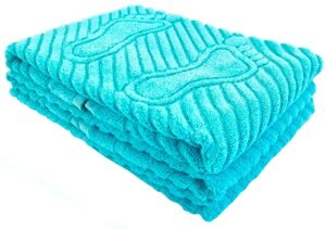 Полотенце (ножки) 50*70 махровое в инд упак Туркмения (700 г/м2) Ментоловый  ОТ ИП ОСТАТОК