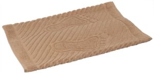 Полотенце (ножки) 50*70 махровое в инд упак Туркмения (700 г/м2) Светло-коричневый ОТ ООО ОСТАТОК