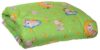 Покрывало детское стёганное 110*140 бязь, двустороннее цвет зелёный мишки