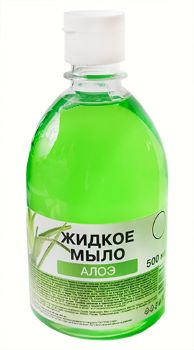 Мыло жидкое  500мл Алоэ флип-топ 1/20
