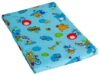 КПБ детский бязь цветная (под110*147,прост110*150,нав60*60-1шт) Синий/Зверята пл140 гр/м2 ОТ ИП