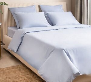 Пододеяльник сатин Моноспейс 2сп (175*215) цв. Серо-голубой ВЫПИСЫВАТЬ ОТ ИП