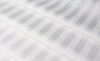 Простыня сатин СТРАЙП 220*260 полоса 3*3  пл.140 (гр/м2) цв. Белый ВЫПИСЫВАТЬ ОТ ИП