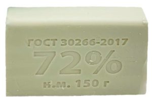 Мыло хозяйственное 150г 72% КМЗ