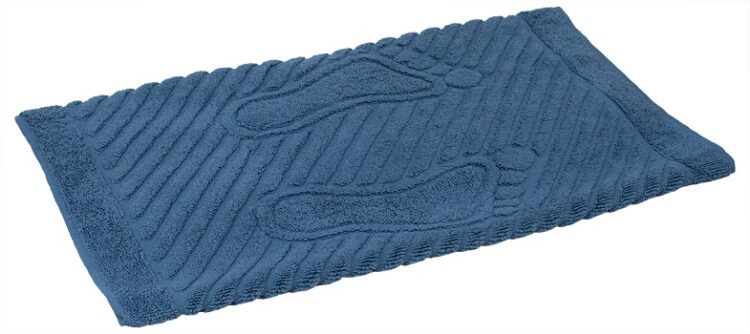 Полотенце (ножки) 50*70 махровое в инд упак Туркмения (700 г/м2) Синий ОТ ИП ОСТАТОК