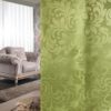 Портьера Texrepublic ZG L2978-106 ширина 155см  цвет салатовый
