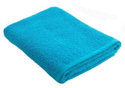 Простыня махровая 180*210 бирюзовый  (440г/м2)