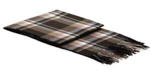 Плед Элис 1,5 сп 150*200 В2 (Шерсть 15%, хл 5%, п/э 60%, пан 20%) цвет бел/беж/кор рап.4 арт.50276