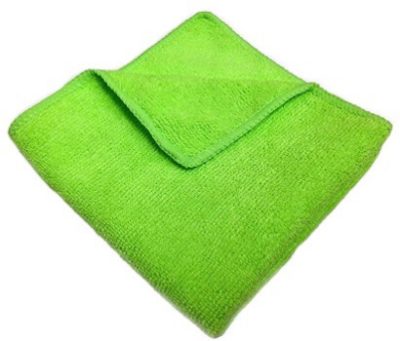 GRASS Салфетка микрофибра супервпитывающая 30*30, зелёная (220г/м2)