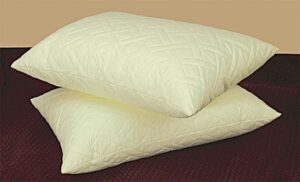 Подушка 50*70 Молочная. силикониз. волокно (шарики), стеган. чехол Ультрастеп 1/5ОСТАТОК
