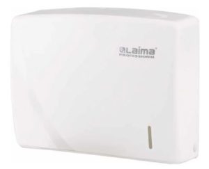 Диспенсер LAIMA PROFESSIONAL ORIGINAL для бумажных полотенец Z сложения, белый (система Н2)