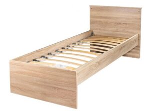 Кровать ЛДСП Мелисса 800*2000,ламели,цв. дуб Сонома