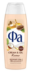 Гель для душа FA Cream & Oil Какао 250мл